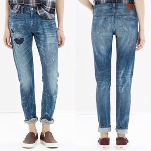 Madewell Blue Boyfriend Jeans